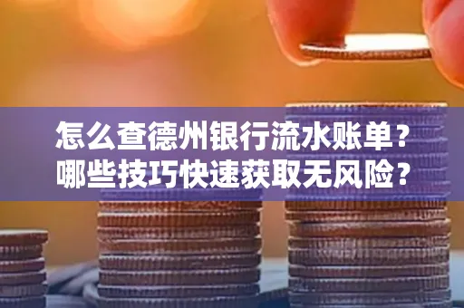 怎么查德州银行流水账单？哪些技巧快速获取无风险？